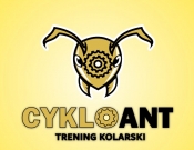 Projekt graficzny, nazwa firmy, tworzenie logo firm Trening w kolarstwie CYKLOANT - everART