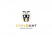 Projekt graficzny, nazwa firmy, tworzenie logo firm Trening w kolarstwie CYKLOANT - Marcinir
