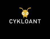 Projekt graficzny, nazwa firmy, tworzenie logo firm Trening w kolarstwie CYKLOANT - yngmotyl