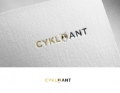 Projekt graficzny, nazwa firmy, tworzenie logo firm Trening w kolarstwie CYKLOANT - matuta1