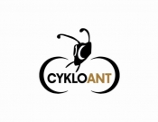 Projekt graficzny, nazwa firmy, tworzenie logo firm Trening w kolarstwie CYKLOANT - AK Graphic