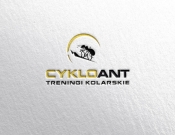 Projekt graficzny, nazwa firmy, tworzenie logo firm Trening w kolarstwie CYKLOANT - noon