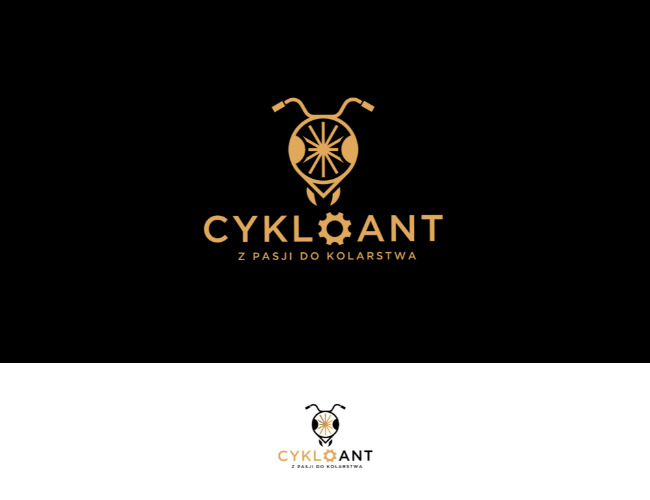 Projektowanie logo dla firm,  Trening w kolarstwie CYKLOANT, logo firm - Wojt23