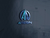 Projekt graficzny, nazwa firmy, tworzenie logo firm Logo dla firmy 4Resin - noon
