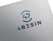 Projekt graficzny, nazwa firmy, tworzenie logo firm Logo dla firmy 4Resin - stone