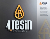 projektowanie grafiki online Logo dla firmy 4Resin