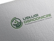 Projekt graficzny, nazwa firmy, tworzenie logo firm LOGO usł.ogrodnicze, wycinka drzew.. - stone