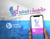Projekt graficzny, nazwa firmy, tworzenie logo firm Logo Artykuły dla Mamy i Dziecka - timur