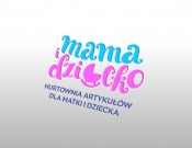 Projekt graficzny, nazwa firmy, tworzenie logo firm Logo Artykuły dla Mamy i Dziecka - patkaaa