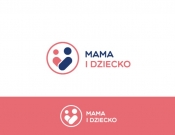 Projekt graficzny, nazwa firmy, tworzenie logo firm Logo Artykuły dla Mamy i Dziecka - stone