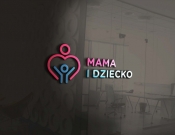 Projekt graficzny, nazwa firmy, tworzenie logo firm Logo Artykuły dla Mamy i Dziecka - JEDNOSTKA  KREATYWNA