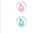 Projekt graficzny, nazwa firmy, tworzenie logo firm Logo Artykuły dla Mamy i Dziecka - nyia