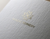 Projekt graficzny, nazwa firmy, tworzenie logo firm Logo - Magic Joinery Bespoke Joinery - noon