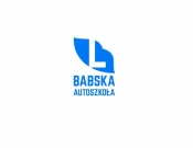 Projekt graficzny, nazwa firmy, tworzenie logo firm Logo Babska Autoszkoła  - noon