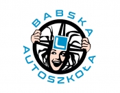 Projekt graficzny, nazwa firmy, tworzenie logo firm Logo Babska Autoszkoła  - kotarska
