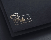 Projekt graficzny, nazwa firmy, tworzenie logo firm CHEF`S GHOST KITCHEN - myKoncepT
