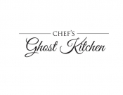 Projekt graficzny, nazwa firmy, tworzenie logo firm CHEF`S GHOST KITCHEN - Stoffe