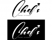 Projekt graficzny, nazwa firmy, tworzenie logo firm CHEF`S GHOST KITCHEN - enridesign