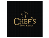 Projekt graficzny, nazwa firmy, tworzenie logo firm CHEF`S GHOST KITCHEN - wlodkazik