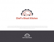 Projekt graficzny, nazwa firmy, tworzenie logo firm CHEF`S GHOST KITCHEN - matuta1