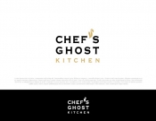Projekt graficzny, nazwa firmy, tworzenie logo firm CHEF`S GHOST KITCHEN - isbell89