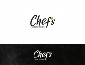 Projekt graficzny, nazwa firmy, tworzenie logo firm CHEF`S GHOST KITCHEN - kwestia21