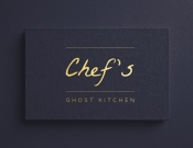 Projekt graficzny, nazwa firmy, tworzenie logo firm CHEF`S GHOST KITCHEN - bastillia
