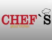 Projekt graficzny, nazwa firmy, tworzenie logo firm CHEF`S GHOST KITCHEN - davv5