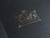 Projekt graficzny, nazwa firmy, tworzenie logo firm CHEF`S GHOST KITCHEN - basiag