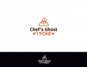Projekt graficzny, nazwa firmy, tworzenie logo firm CHEF`S GHOST KITCHEN - Berta