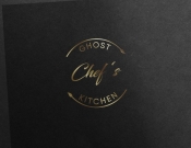 Projekt graficzny, nazwa firmy, tworzenie logo firm CHEF`S GHOST KITCHEN - ManyWaysKr