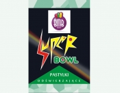 Projekt graficzny, nazwa firmy, tworzenie logo firm Super Bowl - etykieta - Drawmen