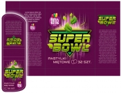 Projekt graficzny, nazwa firmy, tworzenie logo firm Super Bowl - etykieta - dobra_agencja