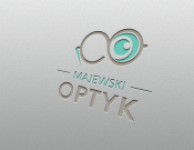 Projekt graficzny, nazwa firmy, tworzenie logo firm Logo dla salonu optycznego  - elene