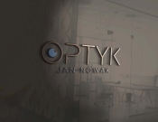 Projekt graficzny, nazwa firmy, tworzenie logo firm Logo dla salonu optycznego  - JEDNOSTKA  KREATYWNA