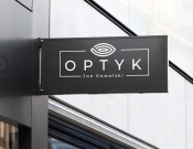 Projekt graficzny, nazwa firmy, tworzenie logo firm Logo dla salonu optycznego  - Konwer