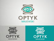 Projekt graficzny, nazwa firmy, tworzenie logo firm Logo dla salonu optycznego  - elene