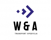 Projekt graficzny, nazwa firmy, tworzenie logo firm W&A TRANSPORT SPEDYCJA - bastillia