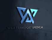 Projekt graficzny, nazwa firmy, tworzenie logo firm W&A TRANSPORT SPEDYCJA - magfactory
