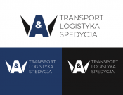 Projekt graficzny, nazwa firmy, tworzenie logo firm W&A TRANSPORT SPEDYCJA - pikiki dsgn