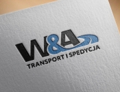 Projekt graficzny, nazwa firmy, tworzenie logo firm W&A TRANSPORT SPEDYCJA - basiag