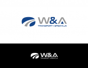 Projekt graficzny, nazwa firmy, tworzenie logo firm W&A TRANSPORT SPEDYCJA - Quavol