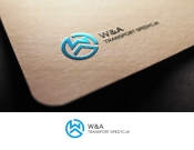 Projekt graficzny, nazwa firmy, tworzenie logo firm W&A TRANSPORT SPEDYCJA - Dybski