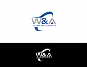Projekt graficzny, nazwa firmy, tworzenie logo firm W&A TRANSPORT SPEDYCJA - Quavol