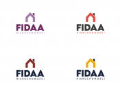 Projekt graficzny, nazwa firmy, tworzenie logo firm Biuro pośrednictwa nieruchomości  - rokpaszreklama