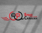 Projekt graficzny, nazwa firmy, tworzenie logo firm Nowe logo dla przyczepy Speedcaravan - Lightsite