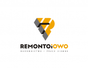 Projekt graficzny, nazwa firmy, tworzenie logo firm Logo dla firmy "Remontoiovo" - kruszynka