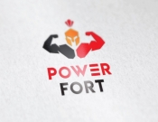 Projekt graficzny, nazwa firmy, tworzenie logo firm Logo  Siłowni Domowej - stone