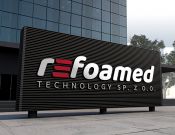 Projekt graficzny, nazwa firmy, tworzenie logo firm Logo dla REFOAMED Technology - rokpaszreklama