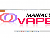 Projekt graficzny, nazwa firmy, tworzenie logo firm VAPE Maniacy - konkurs na nowe logo - TEDD